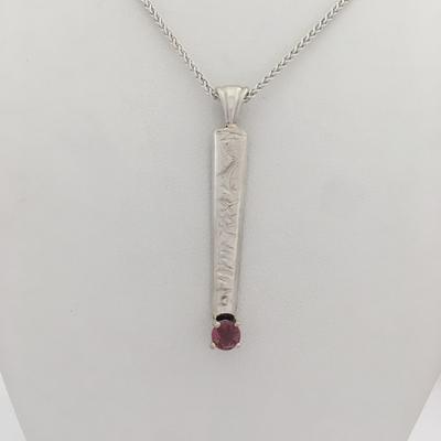 Pink Maine Tourmaline Pendant