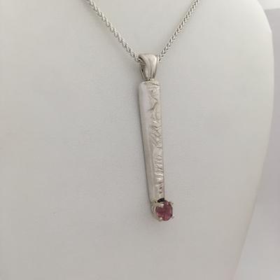 Pink Maine Tourmaline Pendant