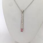 Pink Maine Tourmaline Pendant