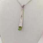 Green Maine Tourmaline Pendant