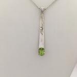 Green Maine Tourmaline Pendant