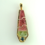 Maine  Watermelon Tourmaline Pendant