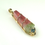 Maine  Watermelon Tourmaline Pendant