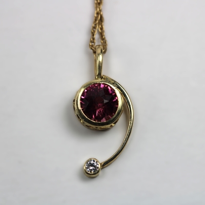 Maine Tourmaline Pendant