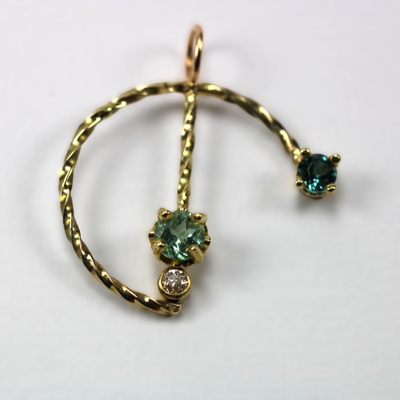 Maine Tourmaline Pendant