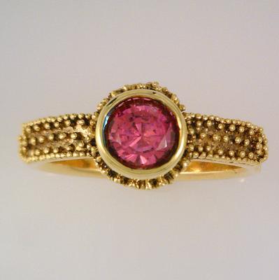 Pink Sapphire Ring