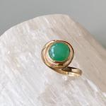 Chrysoprase Ring