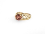 Newry, Maine Red Tourmaline Ring