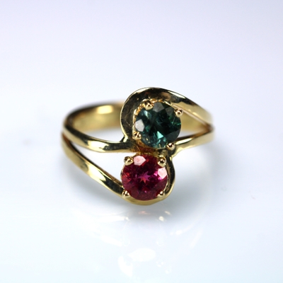 Pink and Blue  Maine Tourmaline