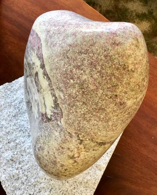 Maine Rubillated Granite from Black Mountain ~ Hand Carved Sculpture