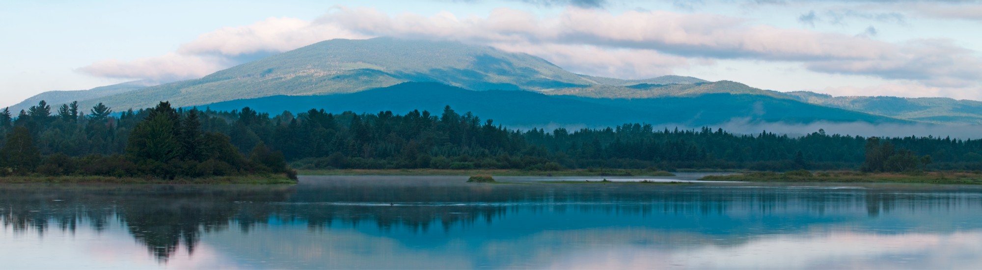 Mount Katadhin and lake