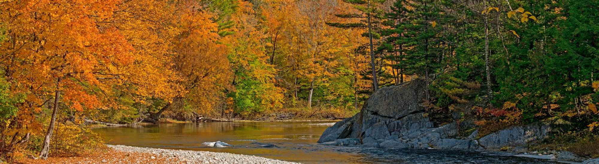 Fall River in Maine