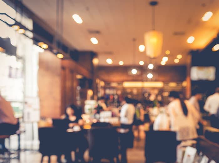 busy coffee shop in the pee dee