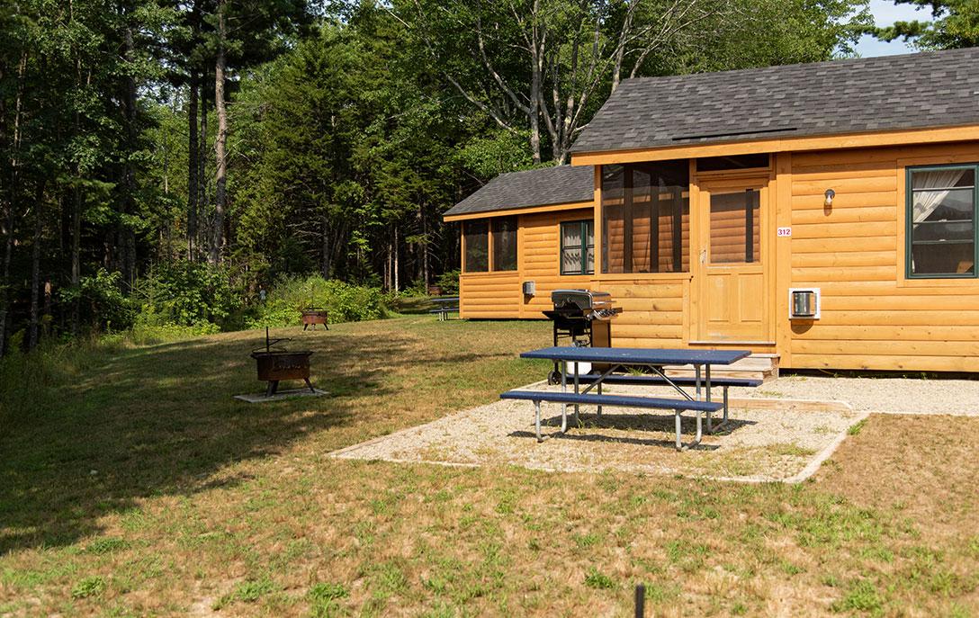Camp In One Of Smuggler's Cabins cabin 312 at smuggler's den campground