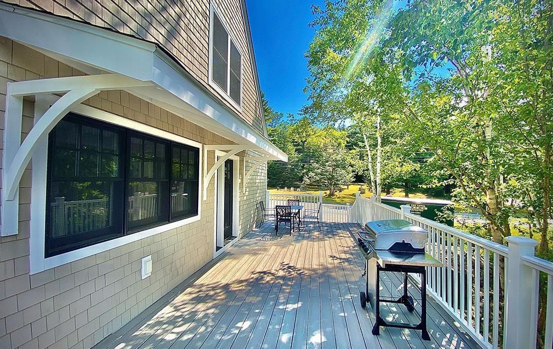 outdoor view at the sugar maple rental