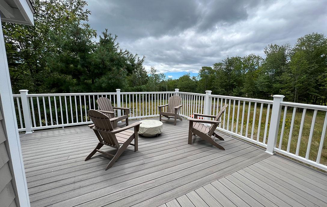 deck with a great view