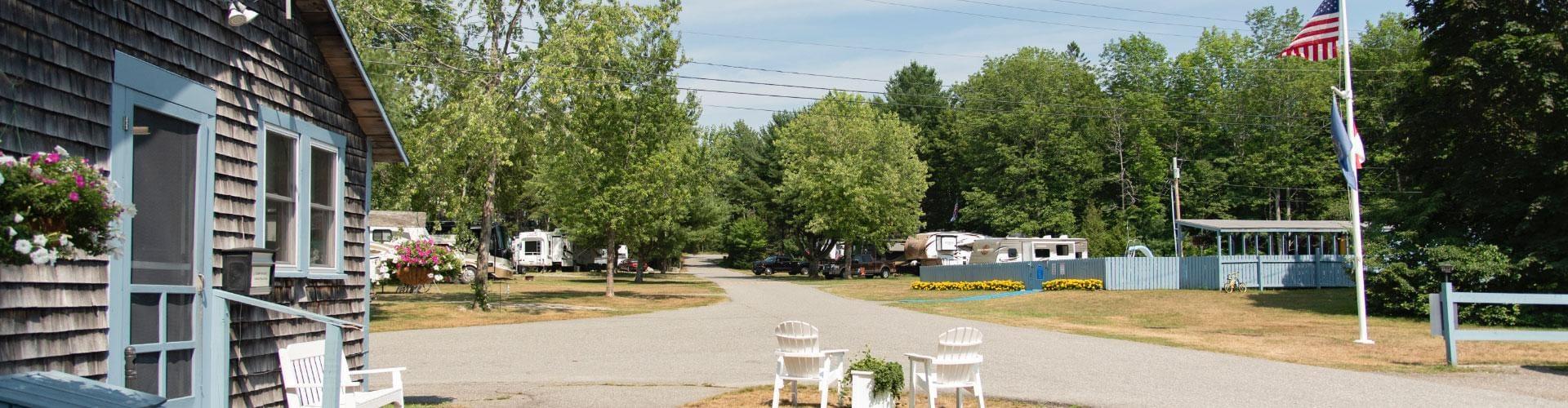 smugglers den campground near acadia national park