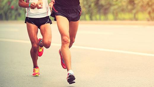 runners participating in mdi marathon and road race