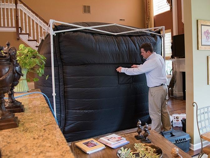 bed bug heat treatment in a new jersey home