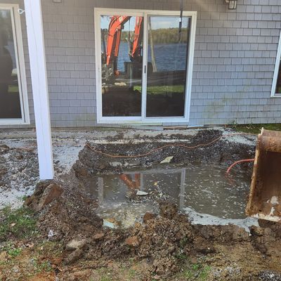 patio digging