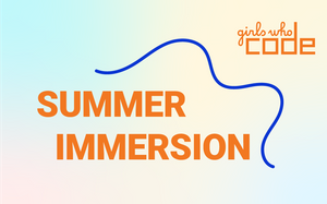 New Girls Who Code VIRTUAL Summer Immersion Program