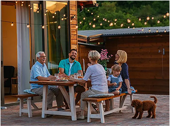 mosquito free family gathering