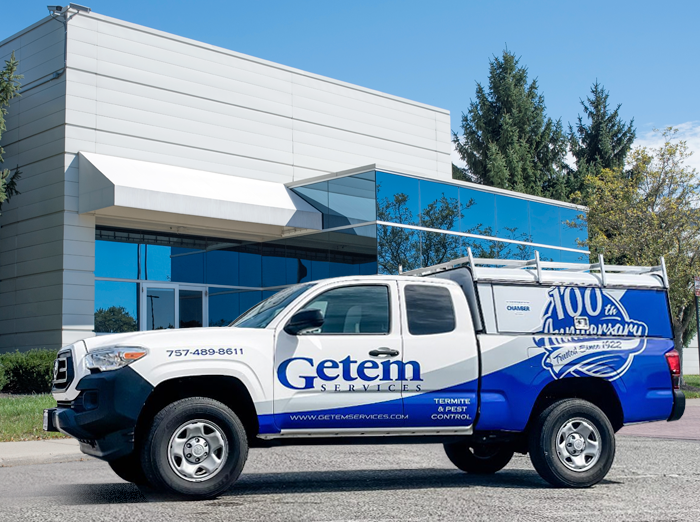 getem services pest control truck