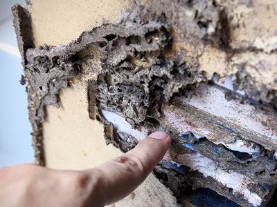 termite damage in virginia beach home