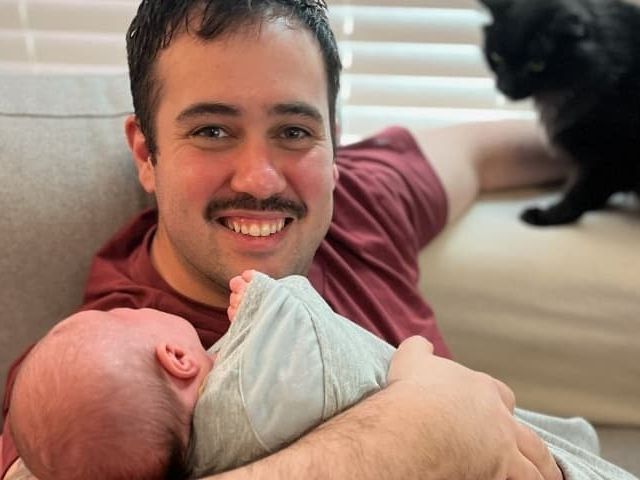 tech on paternity leave