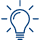 Our Core Value Of Thoughtful Innovation lightbulb icon