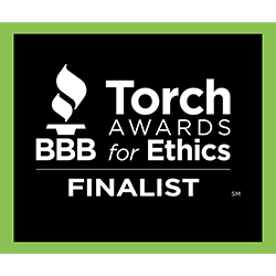 bbb torch award logo