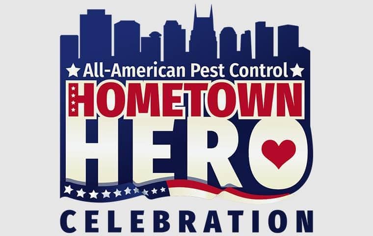all-american pest control hometown hero celebration