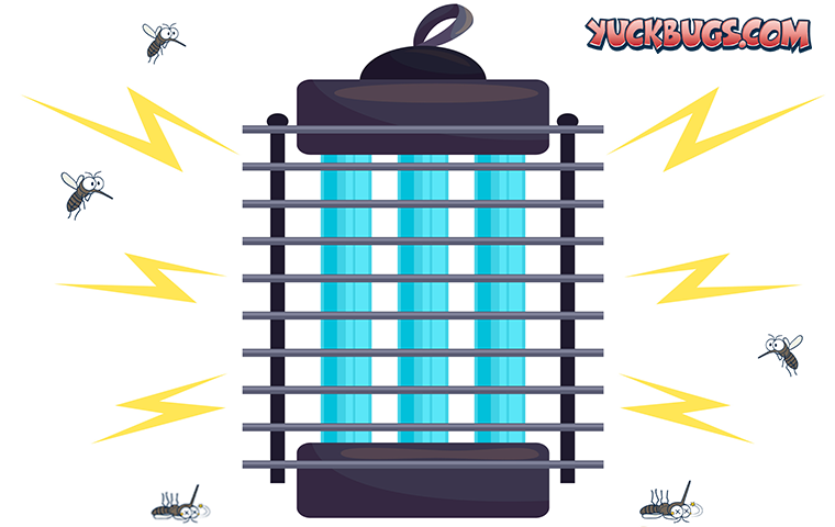mosquitoes and bug zapper