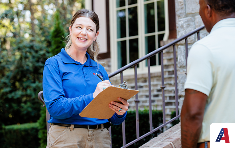 pest expert conducting an inspection