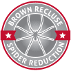 brown recluse spider reduction logo