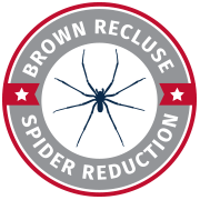 brown recluse spider control low level badge