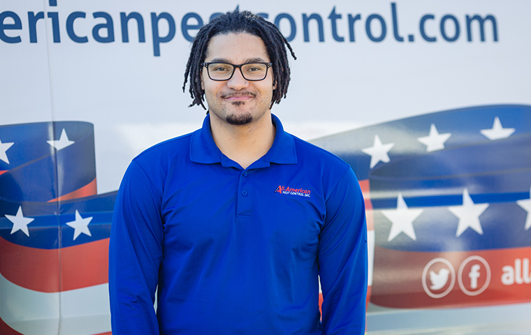 Learn More About Tyrie tyrie in front of van