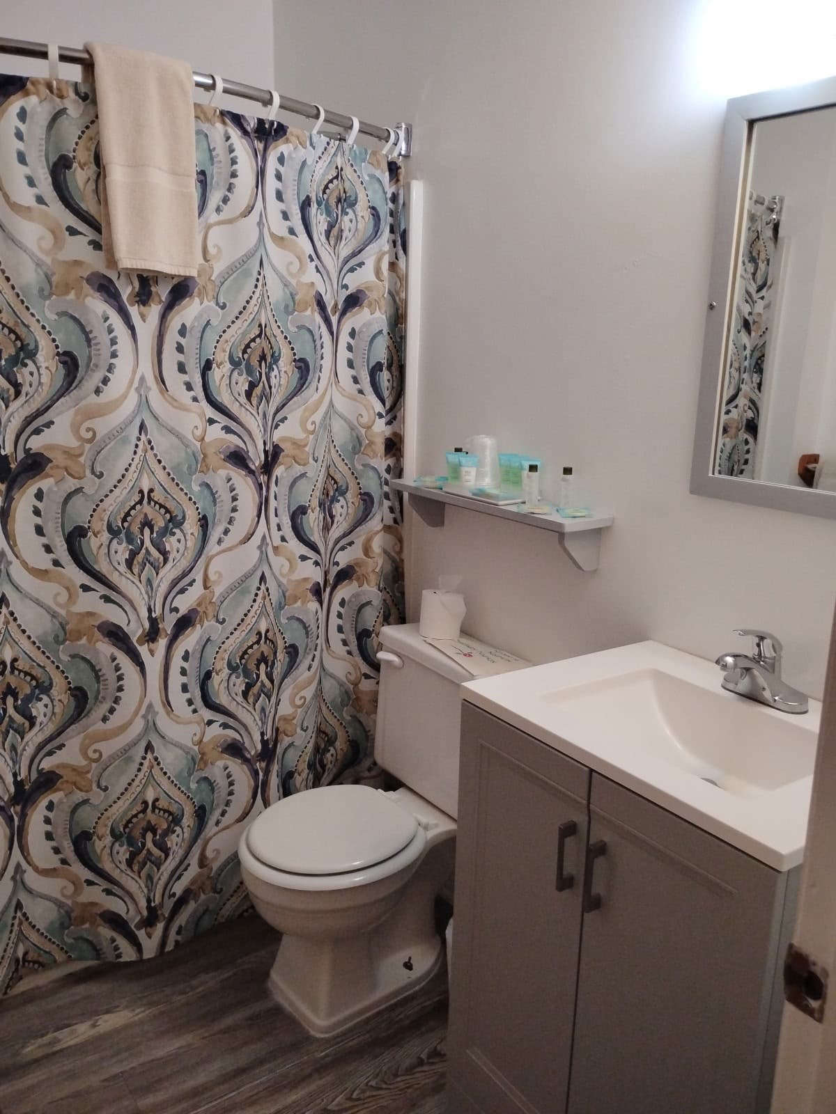 Clean and comfortable bathrooms.