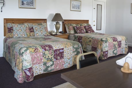 double beds at acadia national park