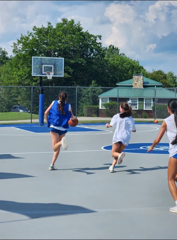 Athletic facilities at Camp Tapawingo, Maine