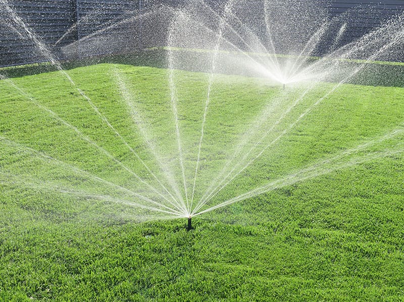 lawn sprinklers in tulsa