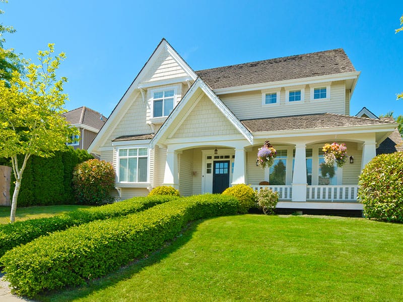 tulsa home with healthy landscape