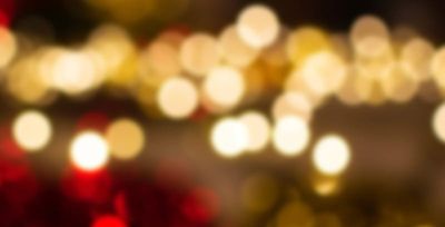 twinkling christmas lights