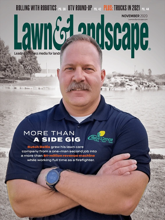 butch dellis owner of nutri-green lawn care