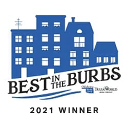 best in the burbs award 2021