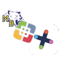 Self Service icon depicting the Jamf Self Service and District logos