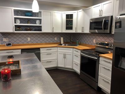 Butcher Block Kitchen