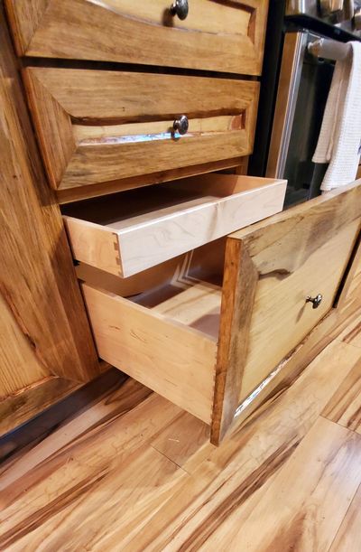 Wood-Grain Cabinet
