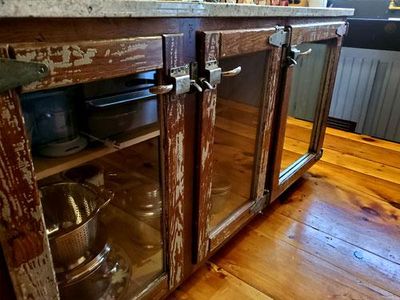 Repurposed 1920's Refrigerator
